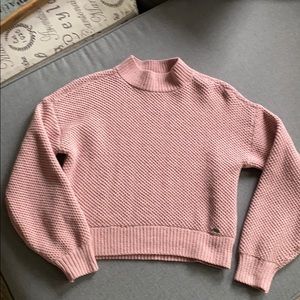 Hollister blush color super soft sweater